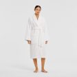 AVEN Australian Cotton Bath Robe WHITE by Sheridan Fashion