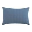 Rhodes Steel Pillowcase Sham by Logan & Mason Fashion