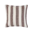 Vintage Stripe Tiramisu Cushion 48 x 48cm by Linen house For Cheap