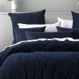 Lebron Indigo Quilt Cover Set By Bianca Hot on Sale