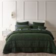 Vienna Green Bedspread Set By Bianca Discount