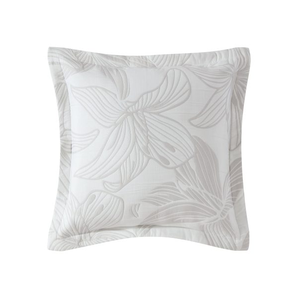 Grace Dove European Pillowcase by Logan and Mason Platinum Fashion