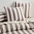 Vintage Stripe Tiramisu Quilt Cover Set by Linen House Online now