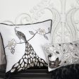 Eden Black Peacock European Pillowcase Online Sale