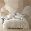 Haven Caramel Quilt Cover Set by Logan and Mason Platinum on Sale