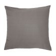 Boyd Charcoal European PIllowcase by Bambury Online Hot Sale