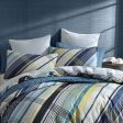 Beach House Blue Quilt Cover Set by Logan and Mason Online now