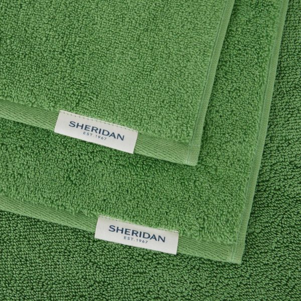 Aven Australian Cotton Towel Collection by Sheridan SNOW PEA For Discount