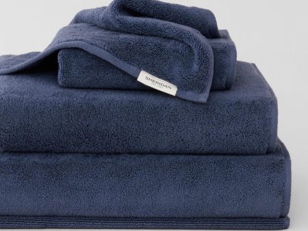 Aven Australian Cotton Towel Collection by Sheridan INDIGO For Cheap