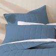 Rhodes Steel Pillowcase Sham by Logan & Mason Fashion