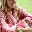 Plush Ocean City ROSEWOOD Bathrobe by Linen House on Sale