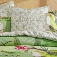 Aviary Green European Pillowcase by Logan and Mason Hot on Sale