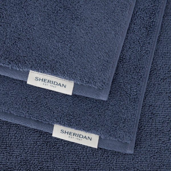 Aven Australian Cotton Towel Collection by Sheridan INDIGO For Cheap