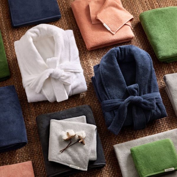 Aven Australian Cotton Towel Collection by Sheridan VAPOUR For Sale