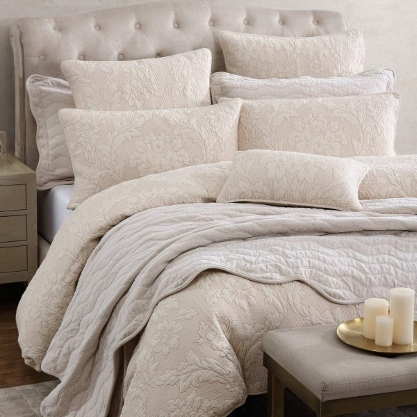 Fleur Sand Quilt Cover Set by Private Collection For Cheap