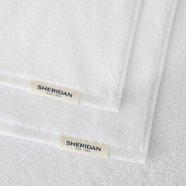 Aven Australian Cotton Towel Collection by Sheridan WHITE Online Sale