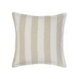 Vintage Stripe Natural European Pillowcase by Linen House Hot on Sale