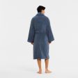 AVEN Australian Cotton Bath Robe INDIGO by Sheridan Supply