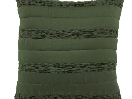 Vienna Square Green Cushion by Bianca on Sale