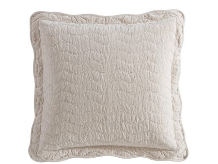 Indiana Stone Euro Sham by Private Collection For Sale