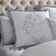 Orion Silver European Pillowcase by Davinci Fashion