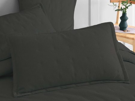 Ascot Granite Pillowsham Pair by Logan and Mason Platinum Cheap