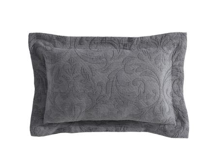 Marbella Charcoal Breakfast Cushion by Private Collection Online