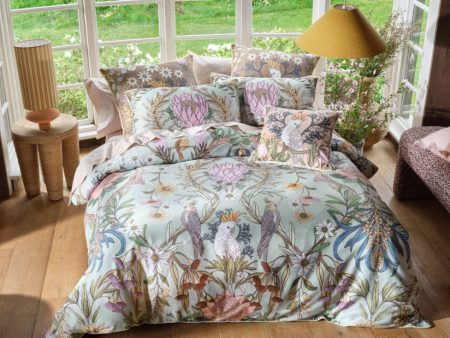 Victoria Mist Quilt Cover Set by Linen House Discount