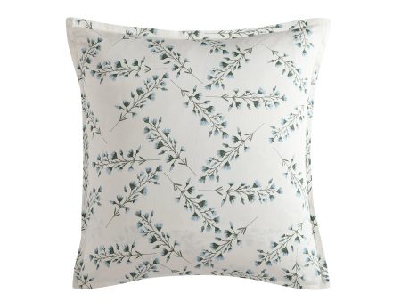 Floriana Ivory European Pillowcase by Logan and Mason For Sale