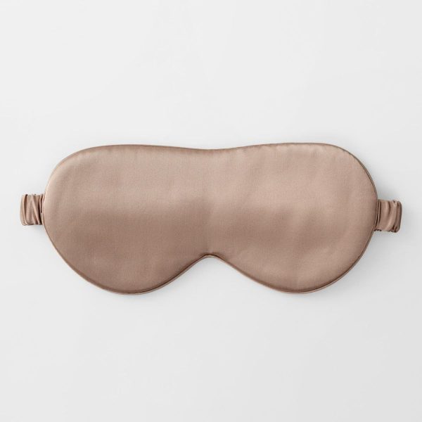 Lanham Silk Eye Mask MOCHA by Sheridan Supply