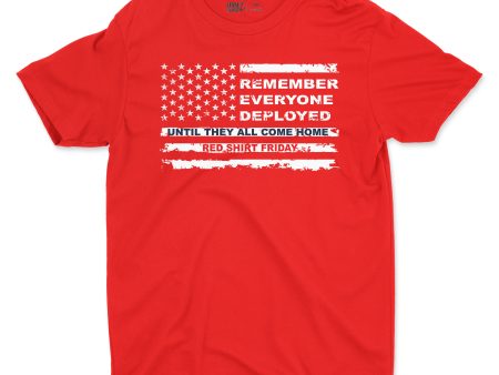 RED White and Blue Men s T-Shirt Sale