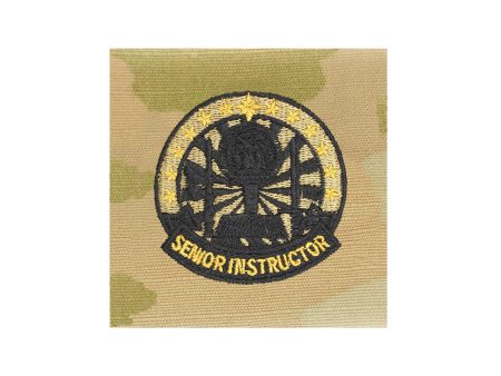 U.S. Army Instructor Badge Senior OCP Sew-on Badge Online Hot Sale