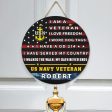 Door sign - Pride is always in my soul Navy For Discount