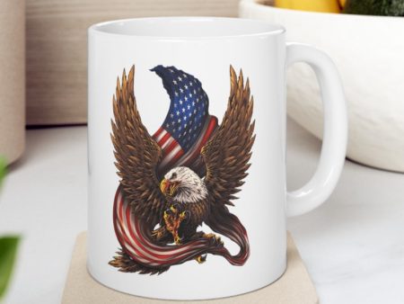 Brave Eagle Ceramic Mug (11oz) Sale