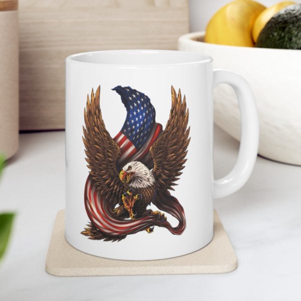 Brave Eagle Ceramic Mug (11oz) Sale