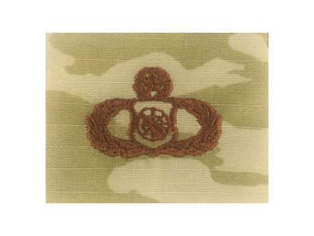 U.S. Air Force Weapons Controller Master OCP Spice Brown Badge Online Hot Sale