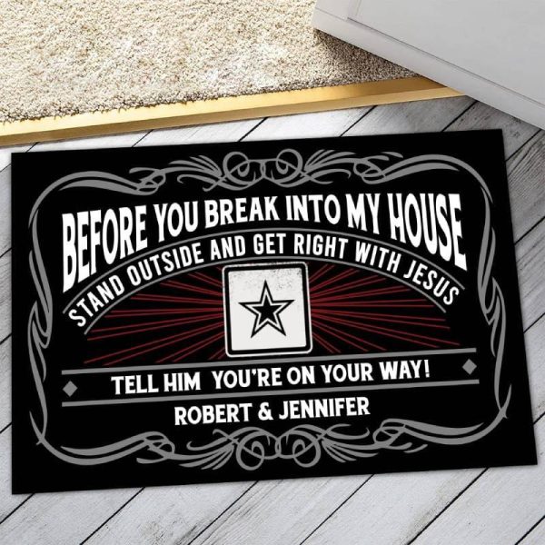 US military door mat - Stand outside Online