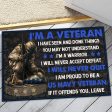 Veteran door mat with your name - Kneel for the fallen Navy For Cheap