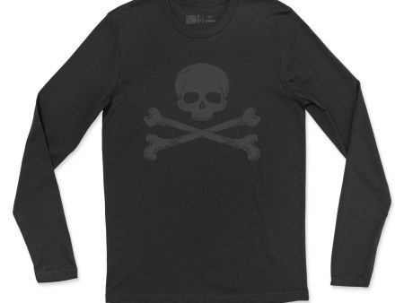 Jolly Roger Blackout Men s Long Sleeve Fashion