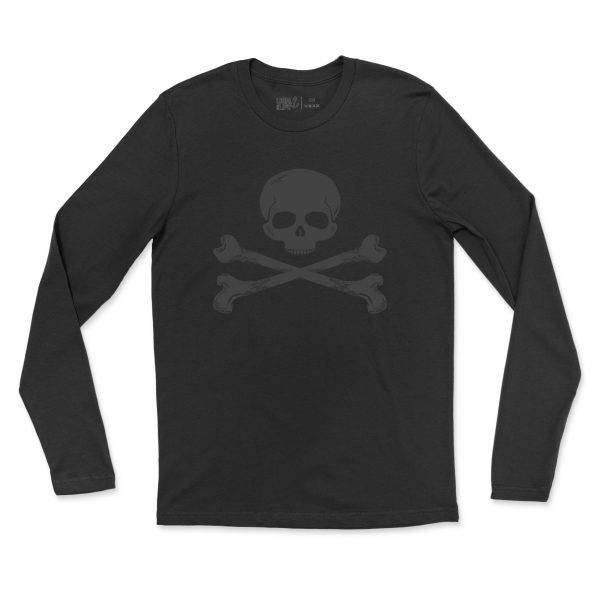 Jolly Roger Blackout Men s Long Sleeve Fashion