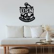 Veteran metal wall art - Anchor of Loyalty and Strength Fashion