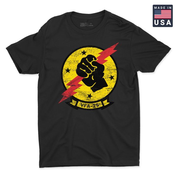 VFA-25 Fist of the Fleet Men s T-shirt For Cheap