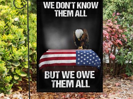 Veteran Flag - We don t know them all on Sale