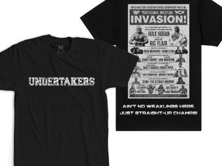 Undertakers  WWE  official T-shirt (preorder) Online Hot Sale