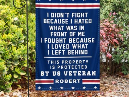 Veteran Flag - I didn t fight Discount