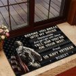 Veteran door mat with your name - Get approved Navy Online Hot Sale