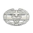 US Army Combat Medical 1st Award Full Size STA-BRITE® Pin-on Badge For Cheap