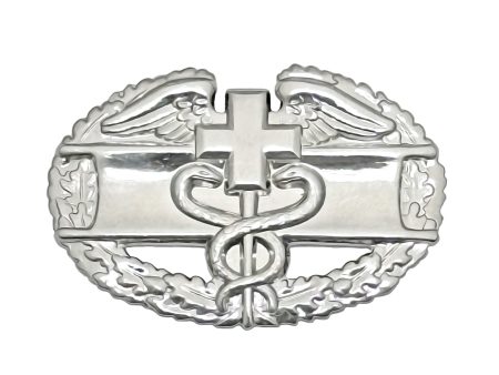 US Army Combat Medical 1st Award Full Size STA-BRITE® Pin-on Badge For Cheap