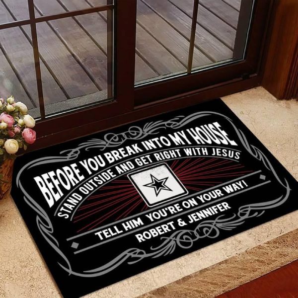 US military door mat - Stand outside Online