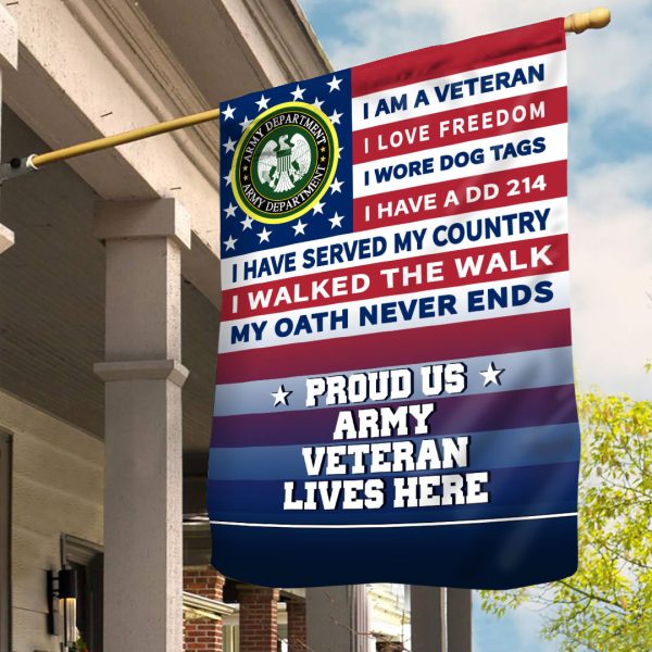 Veteran Flag - Pride on Sale